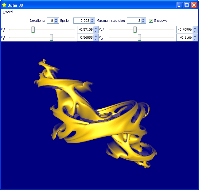 Quaternion Julia